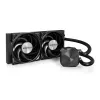 Montech HyperFlow Silent 240 processor all-in-one vloeistofkoeler 12 cm zwart 1 st.