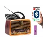 Analoge radio BLOW RA10 AM/FM solar 77-540 — AM/FM-ontvanger met zonnepaneel en batterijback-up
