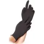Handschoenen nitril poedervrij M zwart (27058)