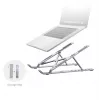Unitek OT155SL opvouwbare laptopstandaard, aluminium, zilver