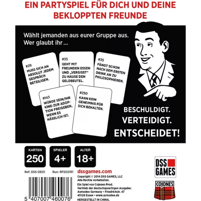 Drunk, Stoned or Stupid, partyspel