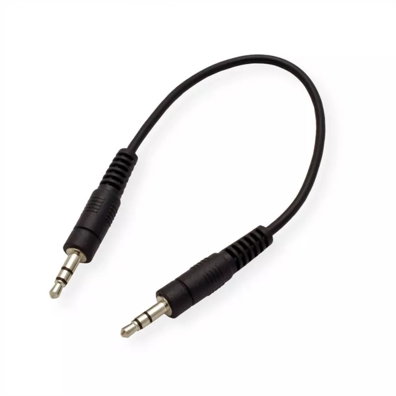 ROLINE audiokabel - stereo mini-jackstekker mannelijk naar stereo mini-jackstekker mannelijk