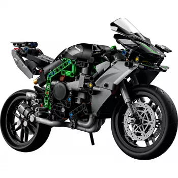 LEGO Technic motorfietsmodel Kawasaki Ninja H2R 42170 — 1:1-schaal replica, 643 onderdelen, bouwinstructies, voor kinderen vanaf 10 jaar