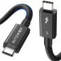 USB-C-kabel BlitzWolf BW-HDC8 1,5 m 240 W zwart