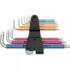 Wera 05022669001 zeskantsleutel L-vormig metrisch 9 st.