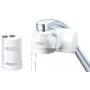 Kraanwaterfilter BRITA ON TAP V CU CE2 (1052067) — 4-traps, 600 L capaciteit, 3 modi, 5 adapters, wit