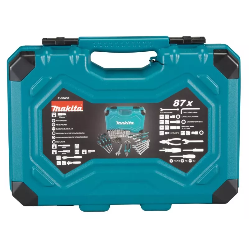 Monteurswerkzeugset Makita E-08458 87 gereedschappen