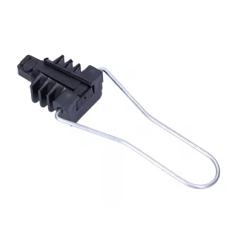 Extralink glasvezelkabelhouder 1F maximale bundeldiameter 2,9 mm zwart staal