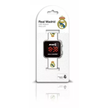 Kinderhorloge Euroswan LED Real Madrid RM00016 met kalender, digitaal display voor kinderen