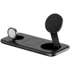 SATECHI Qi2 Trio draadloze oplaadpad - met Type-A-, C-, G-stekkers