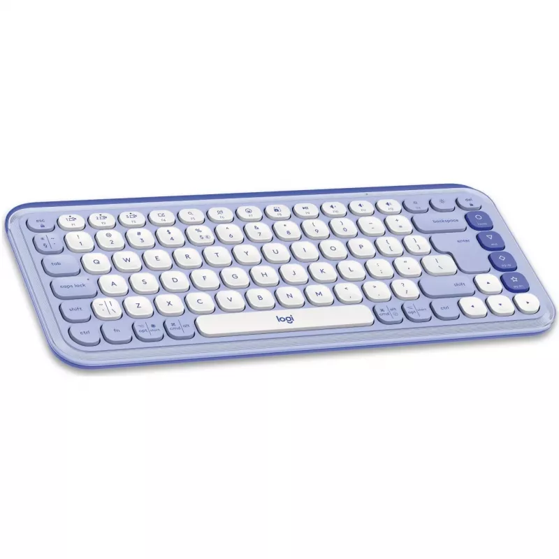Logitech toetsenbord Logitech POP ICON KEYS OFF White Lilac US