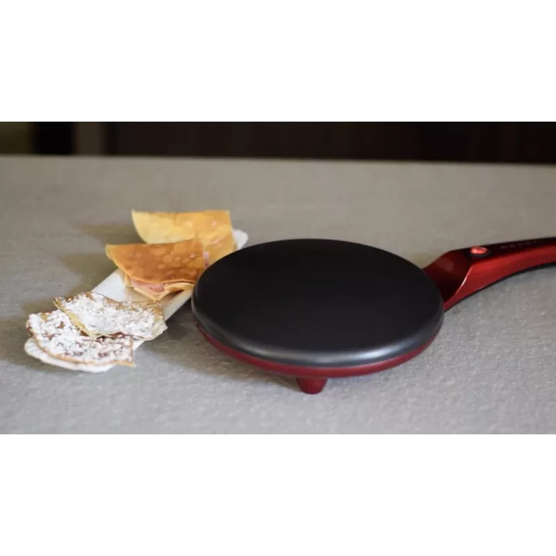 Crêpe-maker Beper BT.710Y – elektrische pannenkoekenbakker, antiaanbakplaat