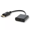 Savio CL-55 videokabel-adapter 0.2 m DisplayPort HDMI Type A (standaard) zwart