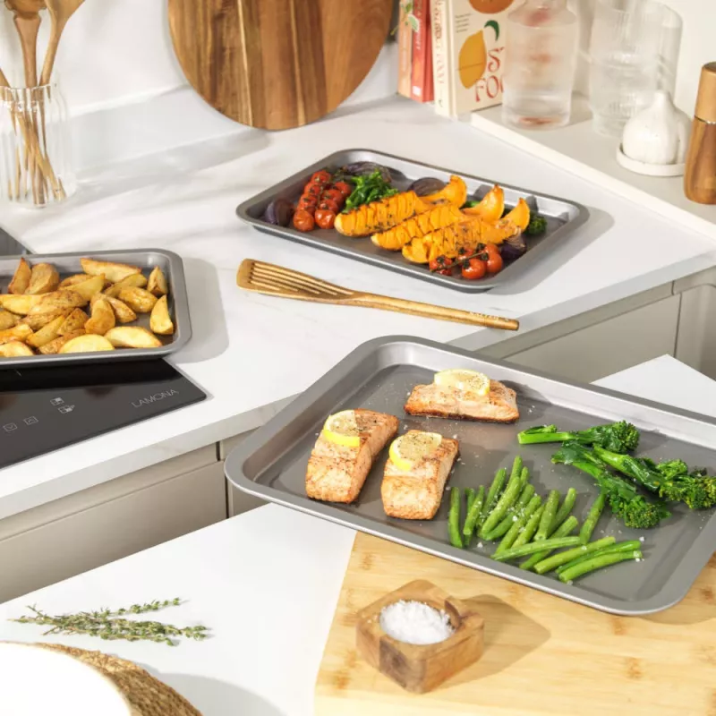 Bakplaat-set Salter BW13674 – 3-delige antiaanbak bakplaten