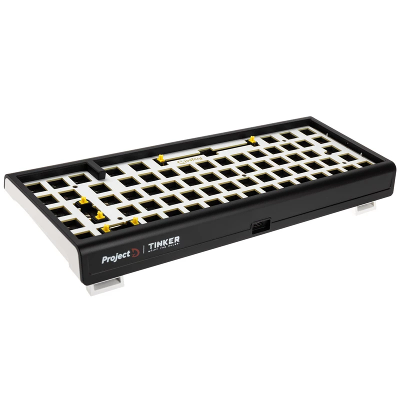 Ducky Tinker 65 Barebone-toetsenbord Gaming USB Duits Zwart