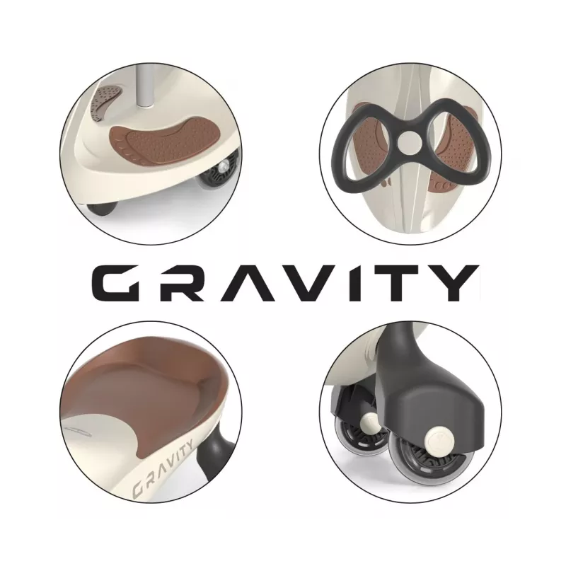Gravity ride Gravity beige bruin