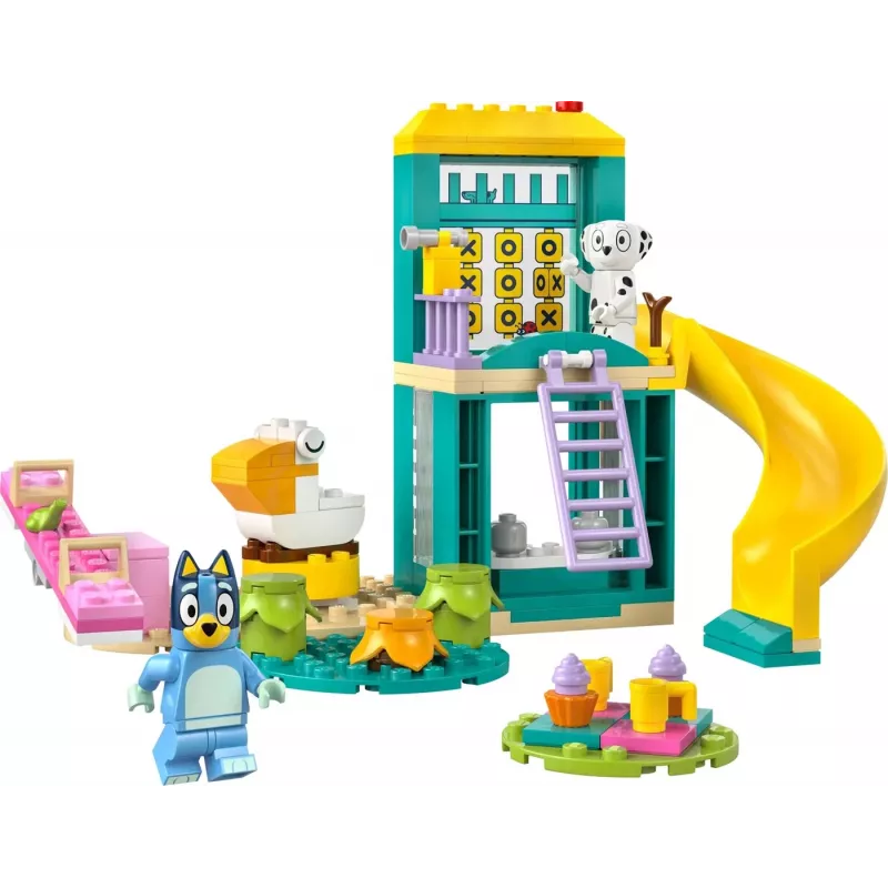 LEGO Bricks set 11201 speelplaatsplezier met Blue en Chloe – minifiguren, speelscène