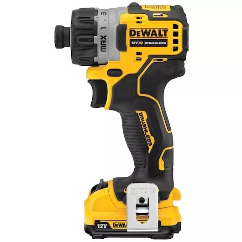 DEWALT schroefmachine 12V 1/4 DCF601D2 8Nm 2x2,0Ah