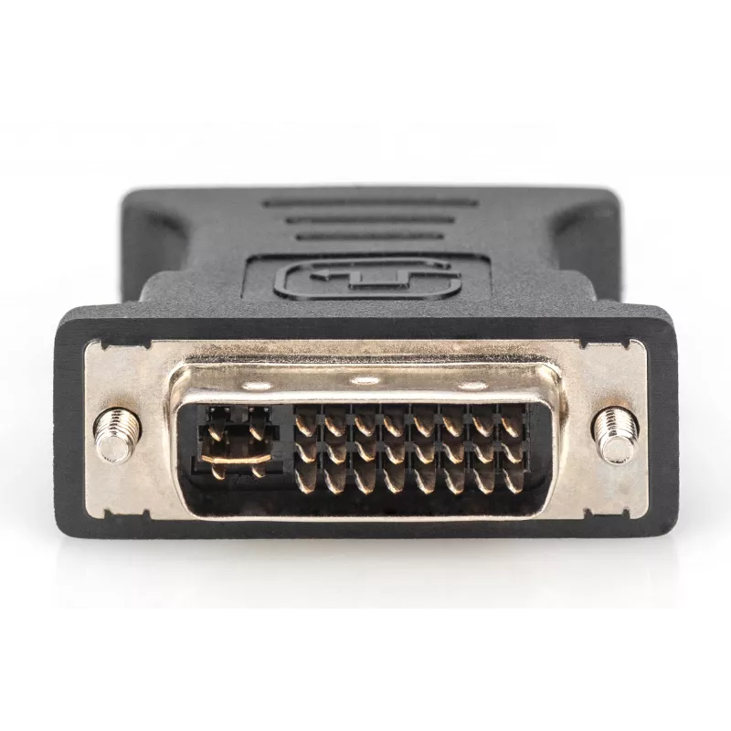Assmann DVI-adapter. DVI(24+5) - HD15 M/F. DVI-I Dual-Link. bl (AK-320504-000-S)