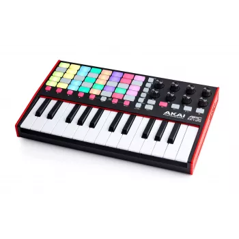 MIDI-controller AKAI APC Key 25 MK2 – 25 aanslaggevoelige toetsen, 40 pads, RGB-achtergrondverlichting, 8 encoders, USB-voeding