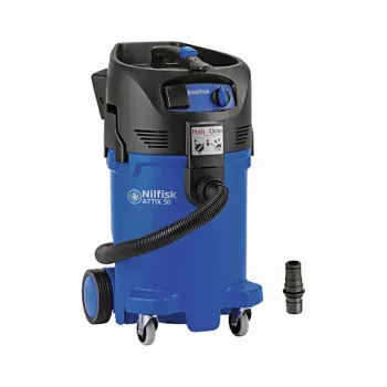 Trommelzuiger Nilfisk ATTIX 50-21 PC CL R – nat- & droogreiniging, 47 l, 1400 W, zakloos, 11 kg