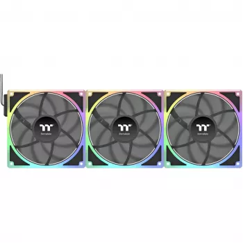 Behuizing/CPU-ventilator THERMALTAKE TOUGHFAN EX 140 ARGB Sync 3Pack – 140 mm, hoge luchtstroom, laag geluidsniveau