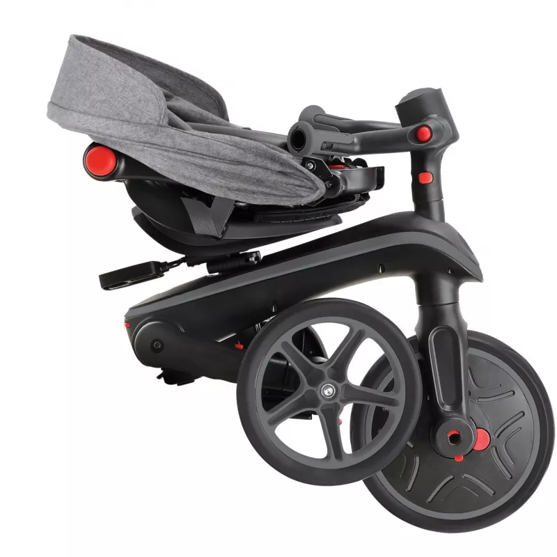 Explorer Trike Foldable 4 in 1, kindervoertuig grijs