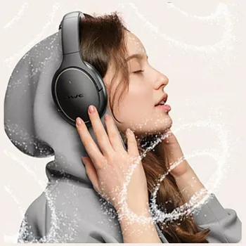 Awei Bluetooth-hoofdtelefoon AT20 ANC ENC 6.0 — draadloze over-ear-hoofdtelefoon met ANC en ENC