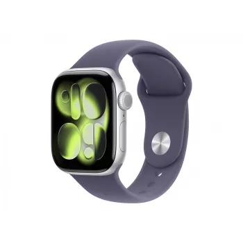 Apple Watch Series 11 GPS + Cellular 42 mm Space Grey aluminium behuizing met zwarte Sportband – S/M | Apple