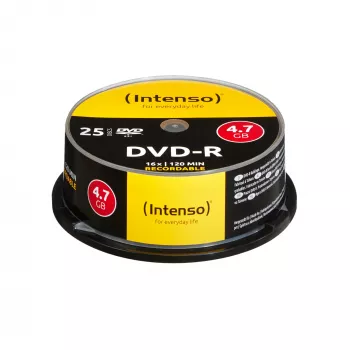 DVD-R Intenso 4,7 GB 16x 25 stuks