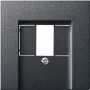 Wandplaat / schakelaarafdekking GIRA 027628 in antraciet, conventioneel design, enkele verpakking