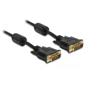 DVI-kabel DeLOCK 83190 2 m DVI-D zwart