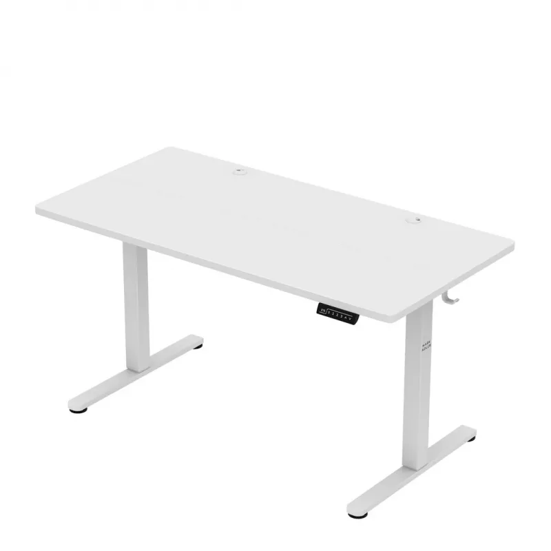 Bureau mark adler Leader 7.3 wit — in hoogte verstelbaar ergonomisch werkstation