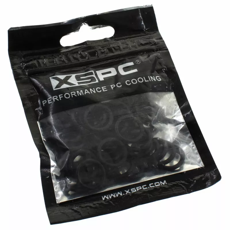 G1/4 inch afdichtings-O-ringen 50 stuks, XSPC — zwart