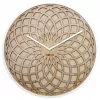 NeXtime klok 3150be Sun Small, Ø35 cm, wand, beige