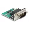 DeLOCK 90781 seriële converter repeater isolator USB 2.0 RS-232 zwart groen