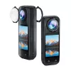 Lensbescherming Puluz PU749T voor Insta360 X5 camera — zonnekap accessoire