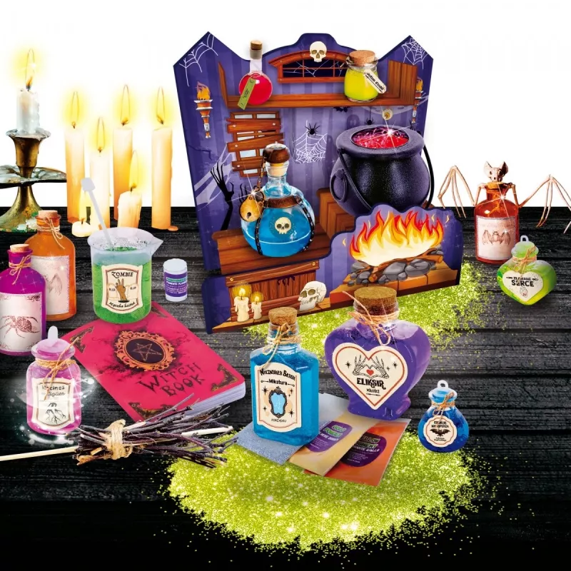 Leerwetenschapsset Liscianigiochi Crazy Science heksenhuis (model 304-PL100255)