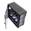 Computerkast Darkflash DK431 Mesh, ATX, zwart