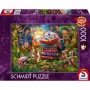 Schmidt Spiele puzzel Waldgeschichten bei Nacht – 1000 stukjes