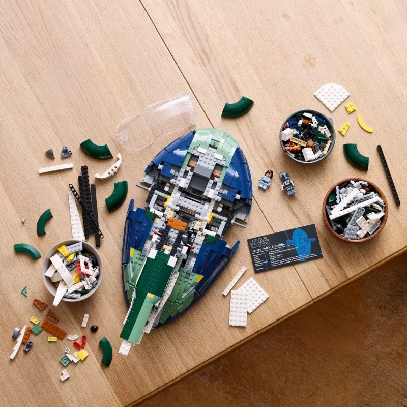 LEGO STAR WARS 75409 Jango Fetts Firespray-klasse ruimteschip