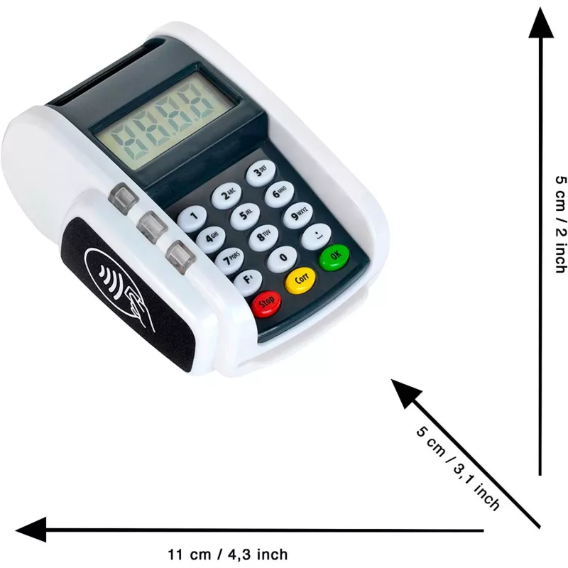 POS-terminal met licht & geluid, rollenspeelgoed