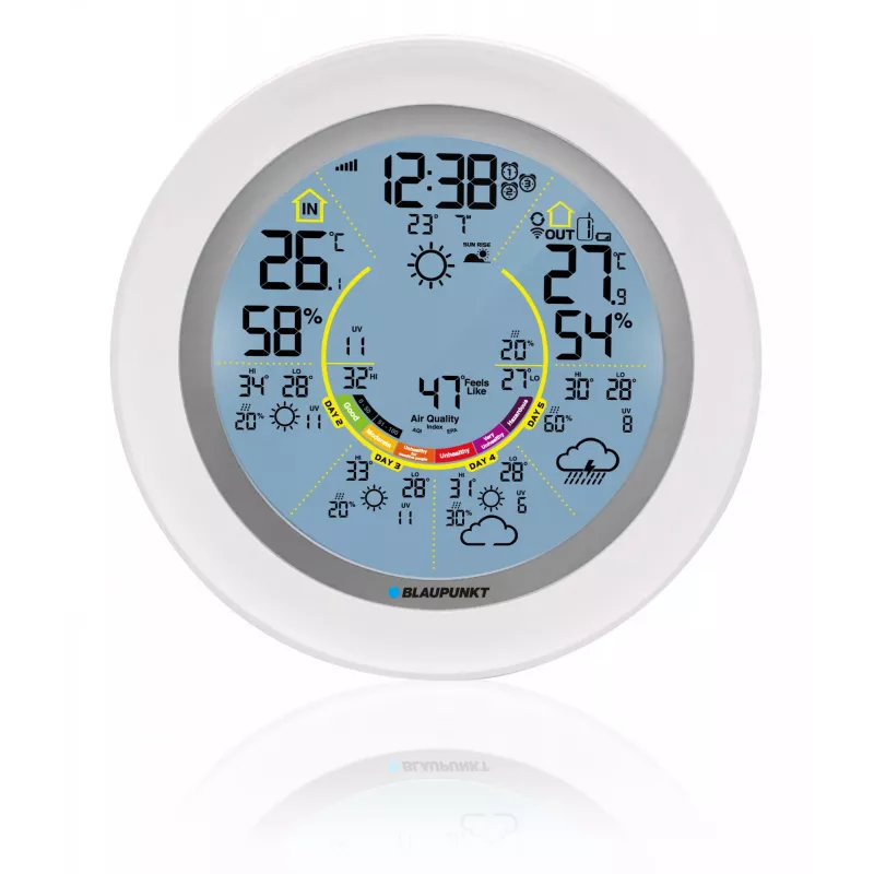 Blaupunkt WS60WH App weerstation, Wit