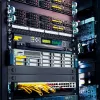 Qoltec 54516 patchpaneel voor 19-inch rack, 24 poorten, 1U, UTP, zwart