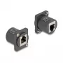 DeLOCK D-type module RJ12 bus naar bus zwart 88107