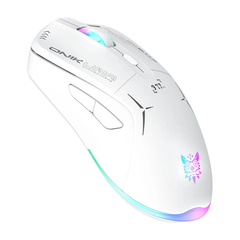 Gaming-muis Onikuma CW917 2.4G kabel wit