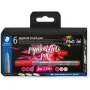Brushpen Staedtler Pigment Arts rood- & rozetinten 6 stuks