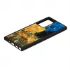 Telefoonhoesje iKins voor Samsung Galaxy Note 20 Ultra — zwart, caféterrasdesign