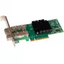 Netwerkkaart Sonnet Twin25G intern fiber PCI Express 25 Gbps, groen