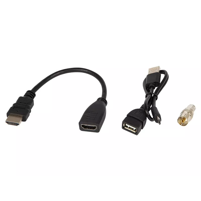 DVB-T2-tuner BLOW 7000FHD MINI H.265 – compacte terrestrische tv-receiver, HDMI, USB, S/PDIF, audio L/R, teletekst